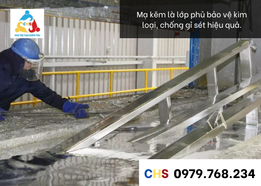 Mạ Kẽm Là Gì? Quy Trình 8 bước Mạ Kẽm Tiêu Chuẩn và Các Lỗi Thường Gặp 12 Mạ kẽm là lớp phủ bảo vệ kim loại, chống gỉ sét hiệu quả